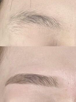 Mrs. tiki【12月上旬 NEW OPEN（予定）】の写真/【明石】アイブロウWAXで一気に垢抜け！骨格診断付きの当店の美眉メニューで毎日のメイクの時短にも◎