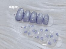 ドールネイル(DOLL NAIL)/アシンメトリーデザイン