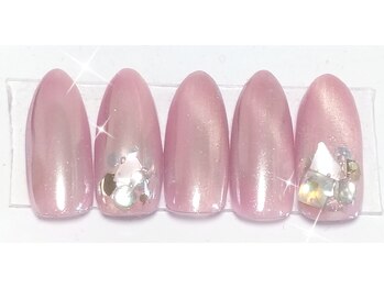 nailsalonA.A/オーロラピンクマグネット♪