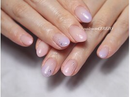 紫陽花ネイル
