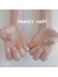 ちょこっとハロウィンネイル★☆