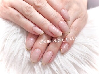 イーユービー(E.U.B)/細フレンチネイル【ひばりヶ丘】