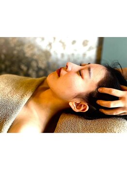 ヘッドスパで癒されたい