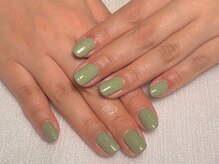 レイネイル(Ray nail)/春先取りのピスタチオグリーン