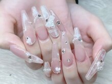 ミオネイル(MiO nail)/長さ出し　持ち込みデザイン