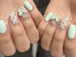 大人気！ミントネイル☆