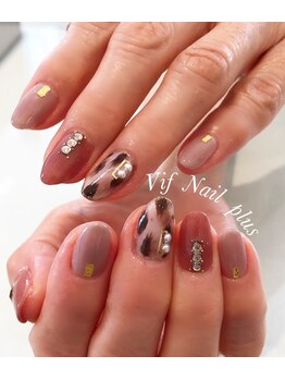 ヴィフネイルプラス(Vif Nail plus)/秋ネイル