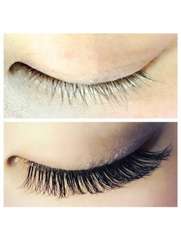 ネイルアンドまつげ リュフェール 五反田(Nail Lufaire)/3Dボリュームラッシュ500本