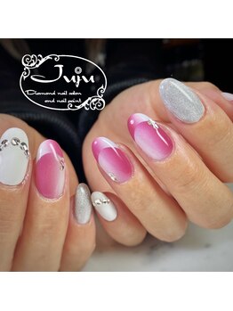 ジュジュ(Juju)/オンブレネイル ボルドー