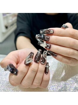 クイーンズビューティーサロン 新宿本店(Queen's beauty salon)/チップアートやり放題&つけ放題