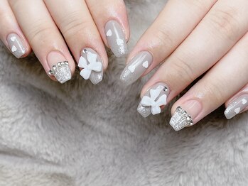 シマー(Shimmer)/ツイードネイル