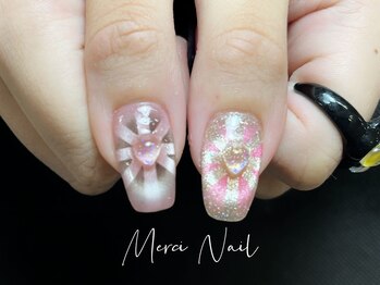 メルシー(Merci)/チップ長さ出 持ち込みデザイン