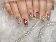 エミラボーテ 天王寺(Emi la beaute)/ツイードネイル