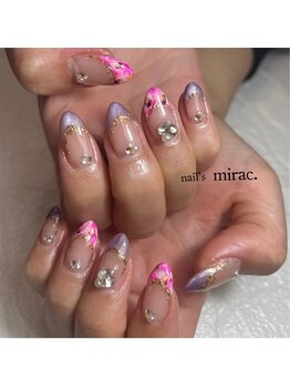 ネイルズミラク(nail's mirac.)/春ネイル