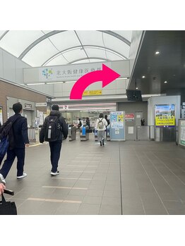 イズミヤ 千里丘店/お店までの道案内です。