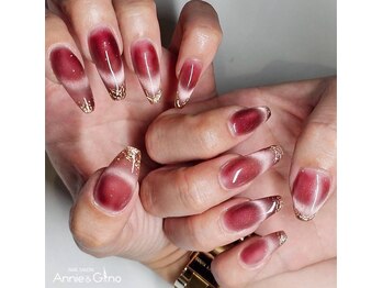 ネイルサロン アニーアンドジーノ シド(NAIL SALON Annie&Gino shido)/マグネットフレンチ