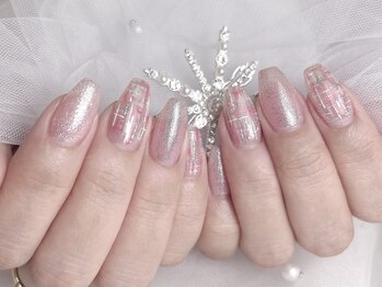 ツイードネイル　銀座フインィル