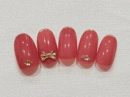 スキニーフレンチ×リボン