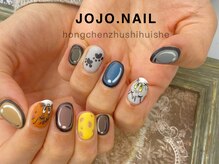 ★持ち込みデザインの再現性◎　池袋/持ち込み/ワンカラー/マグネット/ワンホンネイル/韓国ネイル/スカルプ