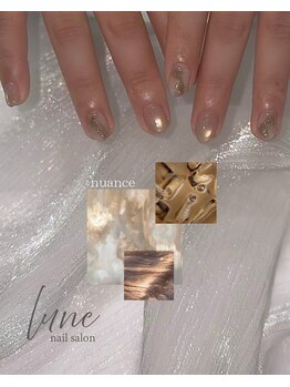 nail salon lune【ルネ】【5月中旬OPEN(予定)】/綺麗めシンプル定額 ¥7,300