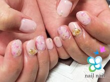 ネイルネイル 南森町店(nailnail)/上品でガーリィが好きな方に♪