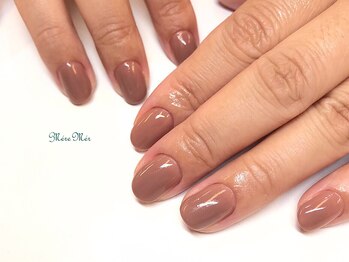 メールメール 和光市本店(MereMer)/肌馴染みブラウンネイル