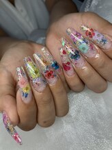 エムネイル ブランチ(Mネイル branch)/ドライフラワーネイル