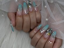 テネル 横浜(tener)/>>グラデーション夏ネイル♪