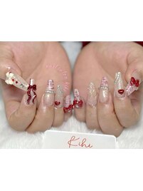 キルティング/バレンタイン/赤