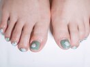 定額フットデザインネイル