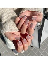 ミントリーフ バイ リート(Mint leaf by Reat)/ネイビーフレンチ