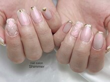 シマー(Shimmer)/キルティング×ミラーフレンチ