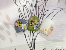 アゲート(Agate)/フラワーネイル