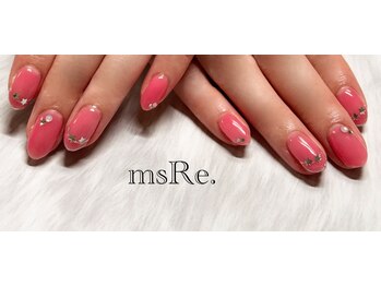 きらきらスターネイル