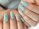 爽やかSummerネイル