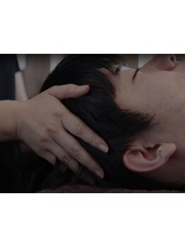 ヘッドスパで癒されたい