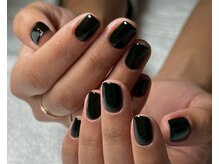 ネイル/ジェルネイル/マグネット/ワンカラー/ジェル/パラジェル