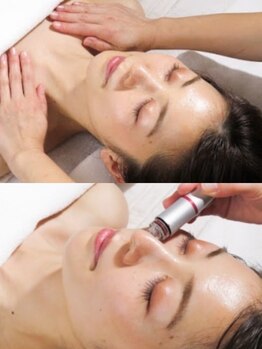 ザ リラックスサロン フクオカ(THE RELAX SALON Fukuoka)の写真/春の毛穴レス美肌♪【ハイドロスキン】で毛穴汚れごっそり!医療機関(歯科)監修の実力技でお肌をキレイに