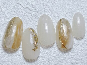 ビオトーププラス 浦和店(bio tope +)/大人ニュアンスネイル