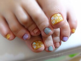 スモーキーパステルフット♪