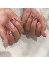 アンバー(Amber)/話題の鬼滅ねずこネイル☆