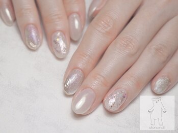 オトナネイル(otona nail)/オーロラミラーニュアンスシェル