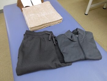 定禅寺セディナ整体/ジップフロントで着替え楽ちん♪