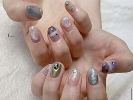 ごてごてネイル