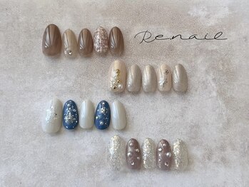 リーネイル 薬院店(Re.nail)/定額デザイン　4980円♪