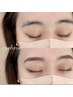 【自然なブラウンに♪】美眉スタイリング(眉毛/アイブロウwax)+眉カラー¥5500
