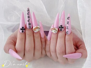 ディアネイルサロン 池袋(Di’a)/長さだし/ロングサイズ/持ち込み