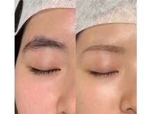 フタバ(futaba)/アイブロウWAX＋間引き/メイク付