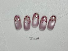 ラドール(La Dhole)/押し花グラデーション