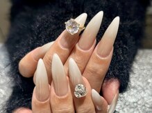 プロテア(protea)/ベービーブーマーリングネイル